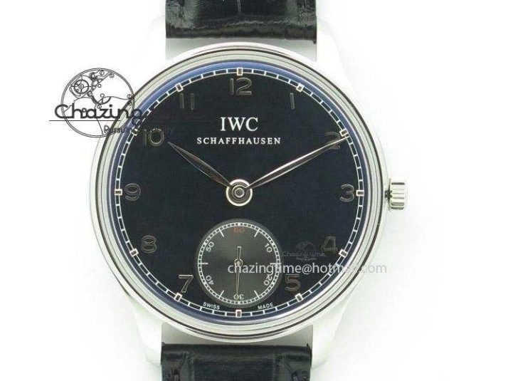 MIROTIME 0209 Portuguese Real PR IW500112 ZF 1:1 Laureus Edition On Black Leather Strap A Flexible 7369